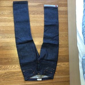 Taylor Stitch Towsand Democratic raw denim jeans. Size 30 w x 32 l.